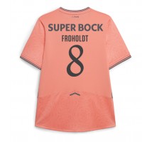 Porto Victor Froholdt #8 Koszulka Wyjazdowa 2025-26 Krótki Rękaw